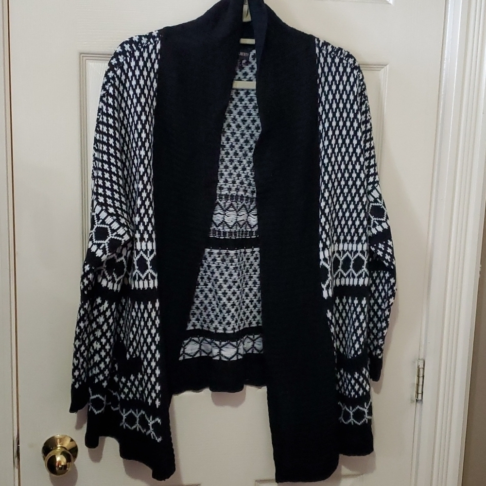 Love and liberty cardigan size small